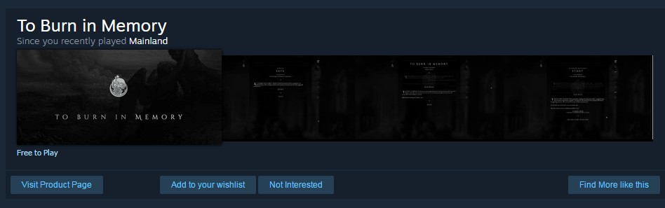 Steam Suggestions Steam Store Recommendation