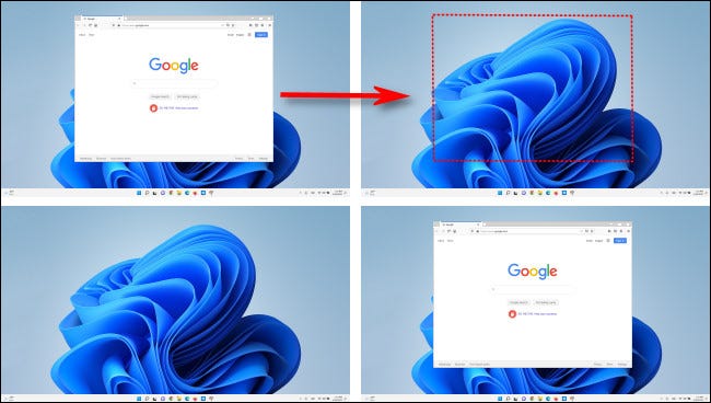 how to move window in windows 11