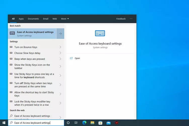 ease-of-access-keyboard-settings-windows-10-search.webp